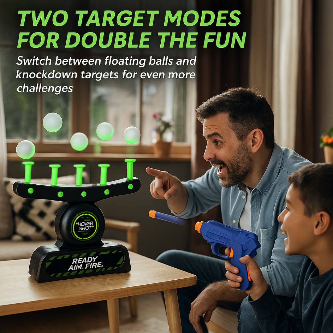 Hover Target Blaster — Can You Hit a Floating Ball?